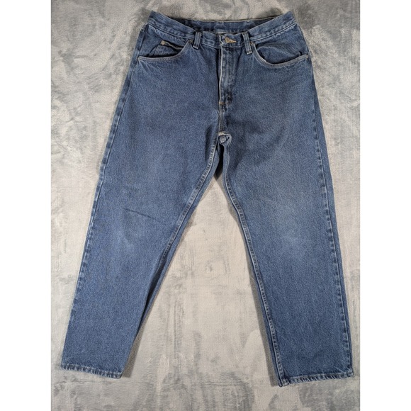 Wrangler Other - Wrangler Men's 34x30 Medium Wash Straight Leg Blue Denim Authentic Workwear Jean